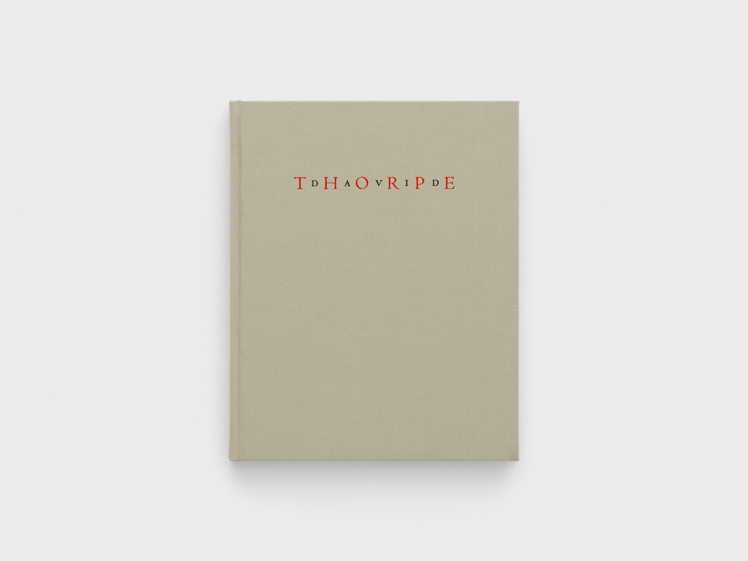 Museum Kurhaus Kleve: David Thorpe