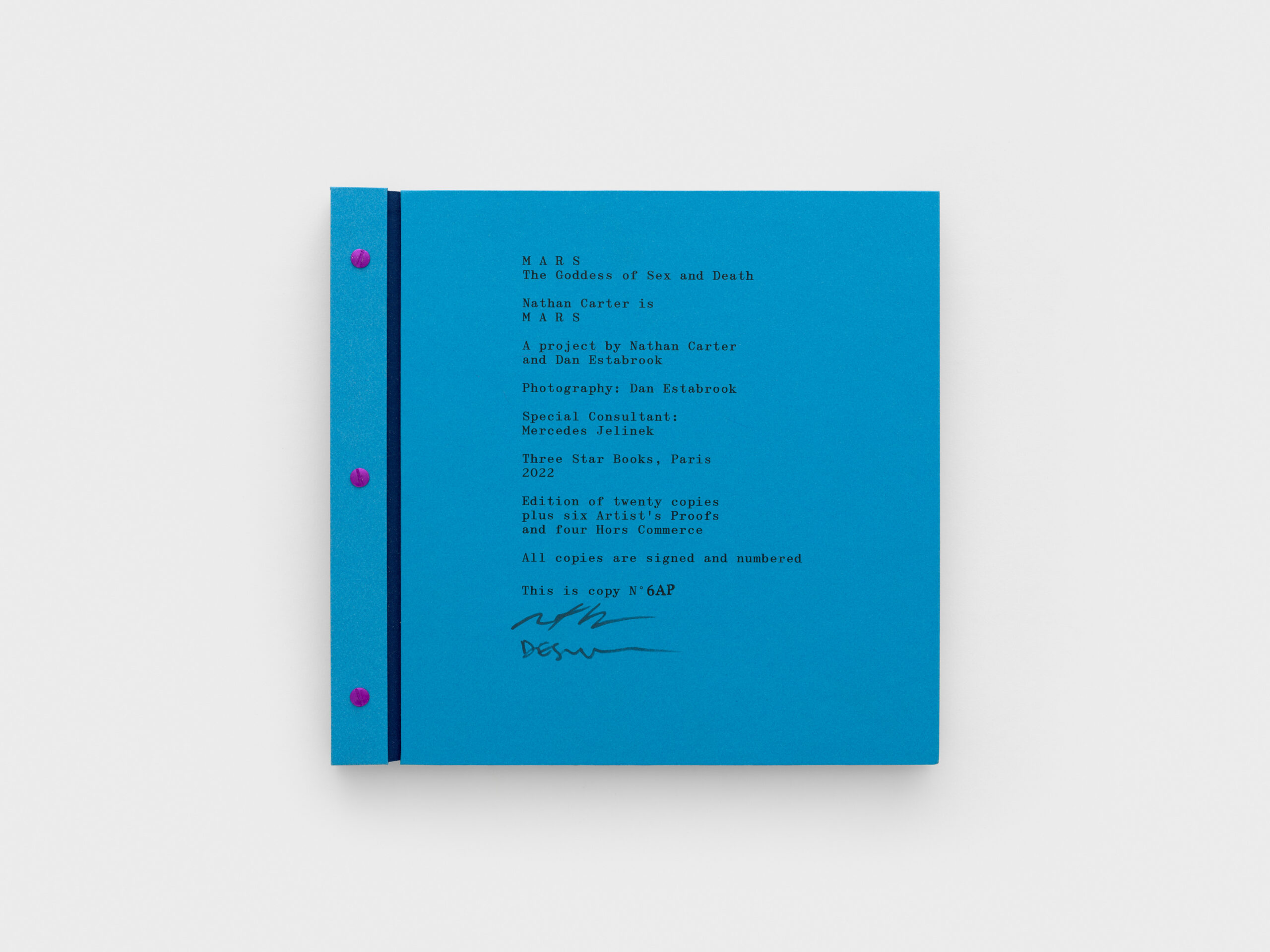 Nathan Carter: MARS The Goddess of Sex and Death