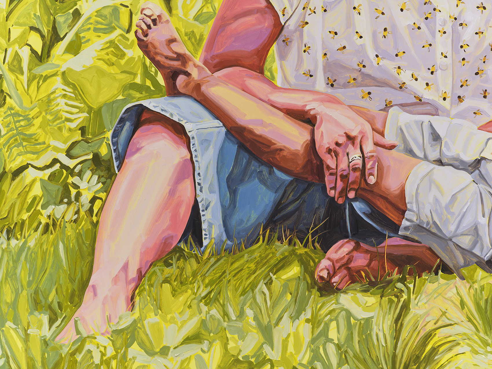 Covering the holes in our walls with sunflowers